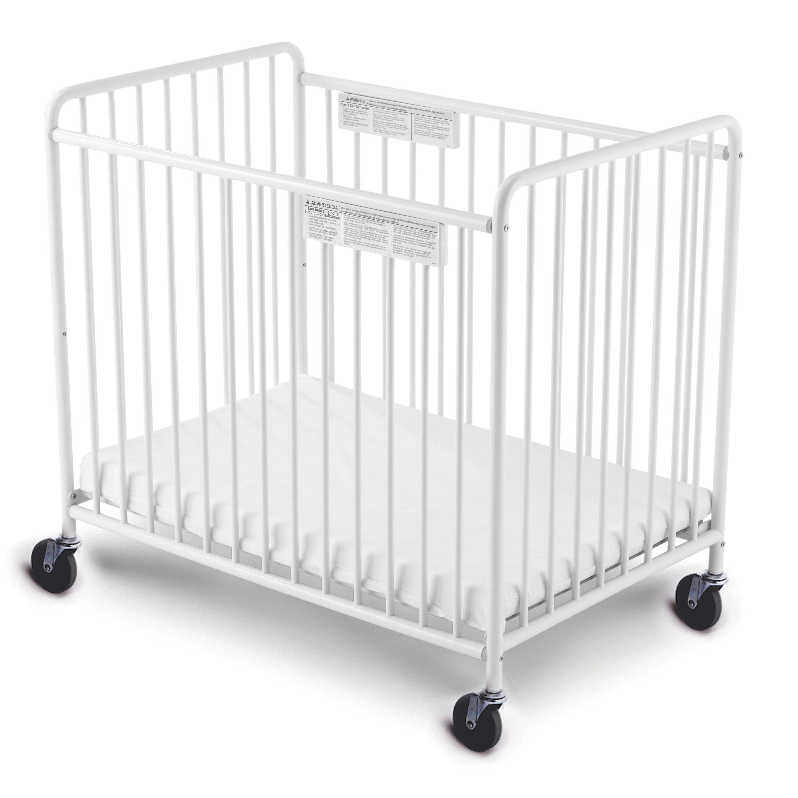 Foundations Slatted Crib, 40-1/2 x 26 x 35 Inches, Steel 1469373